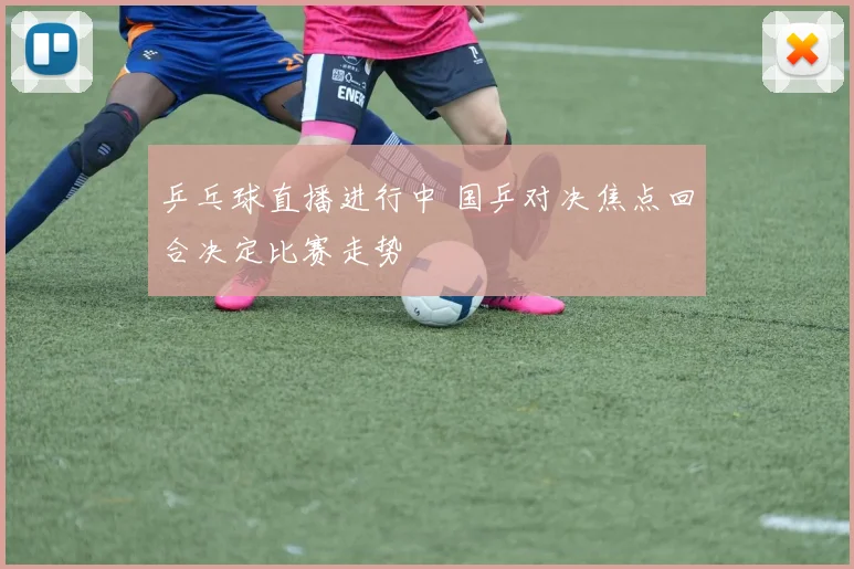 乒乓球直播进行中 国乒对决焦点回合决定比赛走势